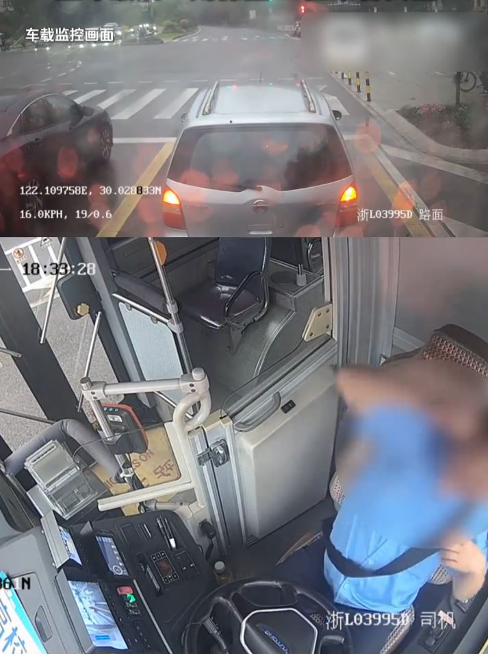 年仅43岁的巴士司机周俞，死前最后一刻仍奋力防止车祸。