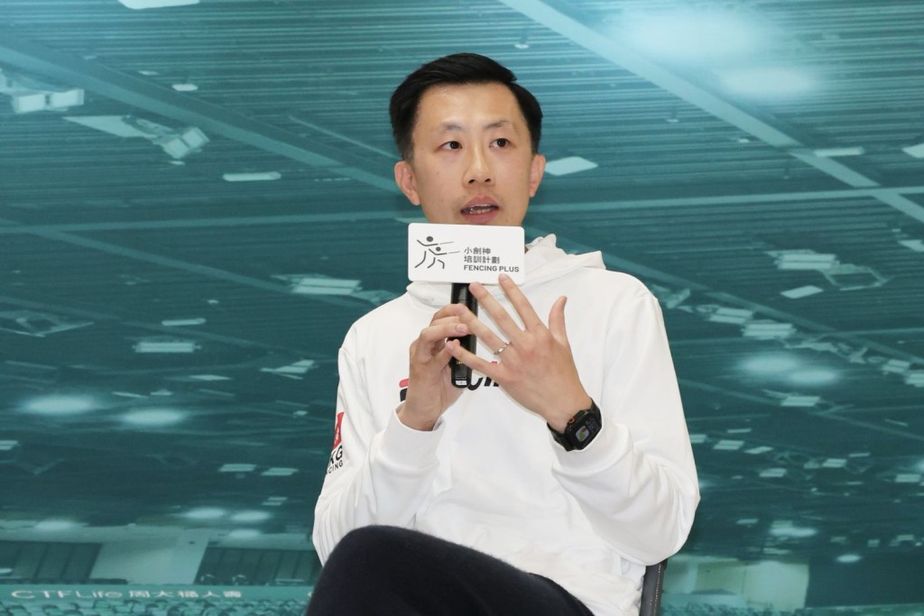 香港剑总秘书长林衍聪满意世锦赛销情,期望下月坐爆亚博。资料图片 香港剑总秘书长林衍聪满意世锦赛销情,期望下月坐爆亚博。资料图片