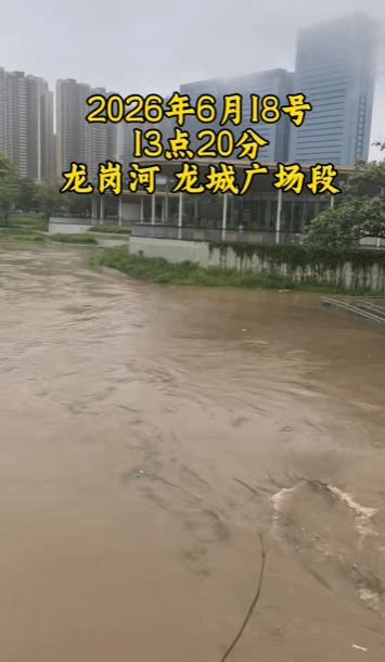 深圳18日暴雨致多地水浸。 抖音 深圳18日暴雨致多地水浸。 抖音