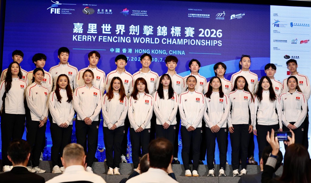 香港24位剑手将出战香港首办的世界剑击锦标赛。徐嘉华摄 香港24位剑手将出战香港首办的世界剑击锦标赛。徐嘉华摄