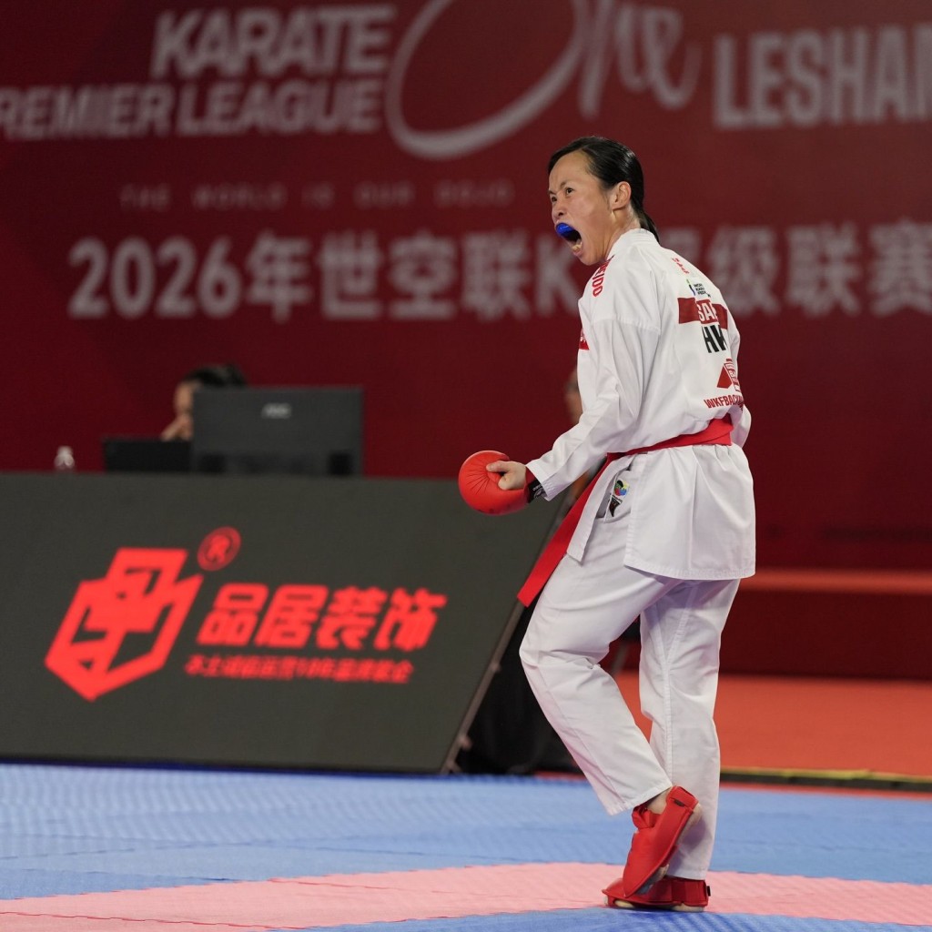 世界排名第8的曾绮婷曾说过,儿子是最大动力。WKF 图 世界排名第8的曾绮婷曾说过,儿子是最大动力。WKF 图