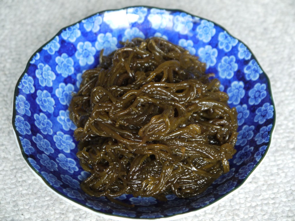 &ldquo;冲绳名物&rdquo;水云。 Wiki