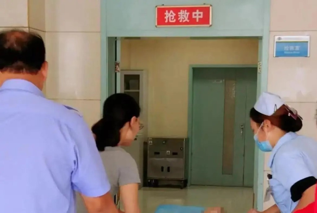 陈翠菊获救后被送入现今的东莞东城医院抢救。示意图 陈翠菊获救后被送入现今的东莞东城医院抢救。示意图