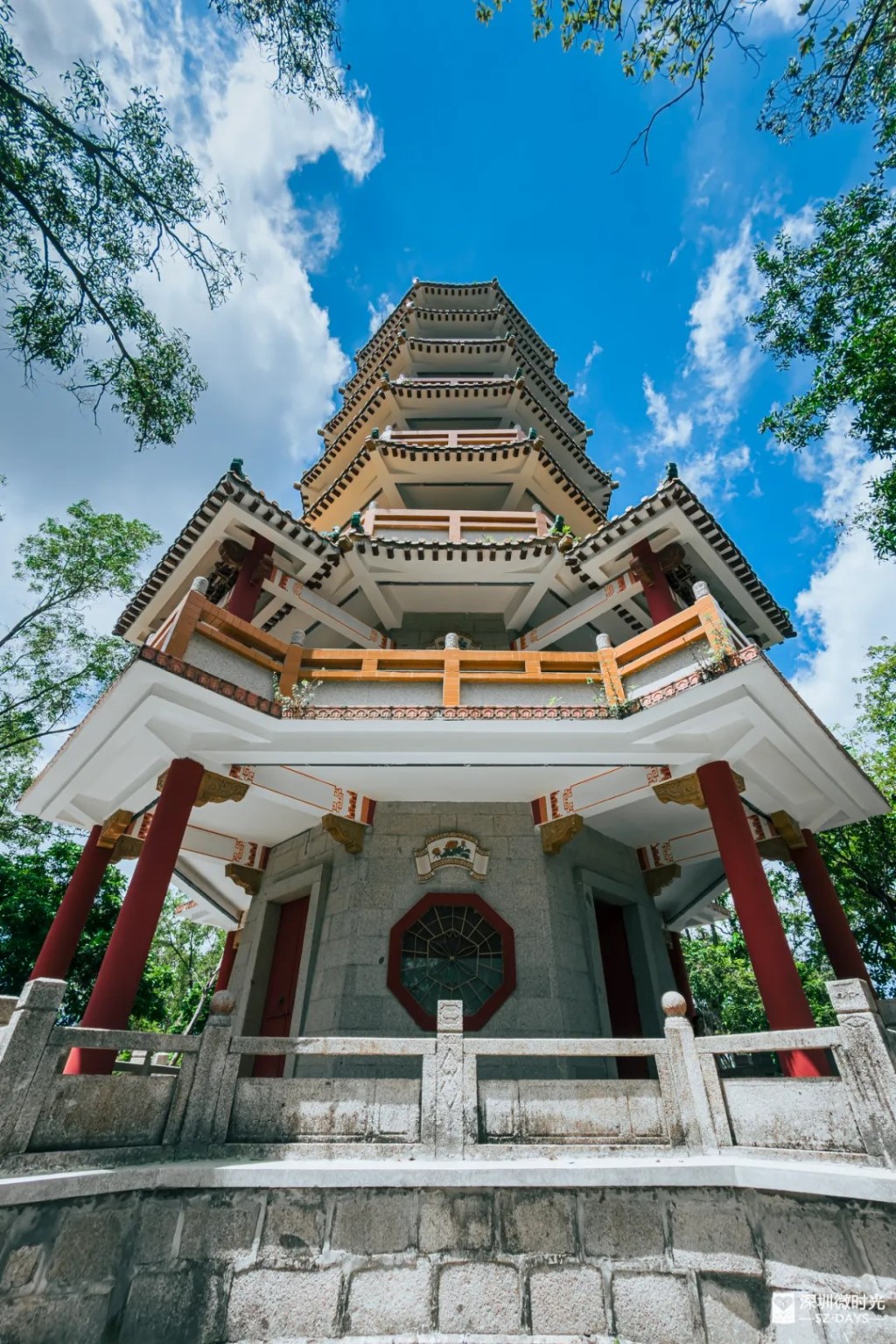关闭逾30年的深圳西丽塔，再次免费开放。深圳微时光
