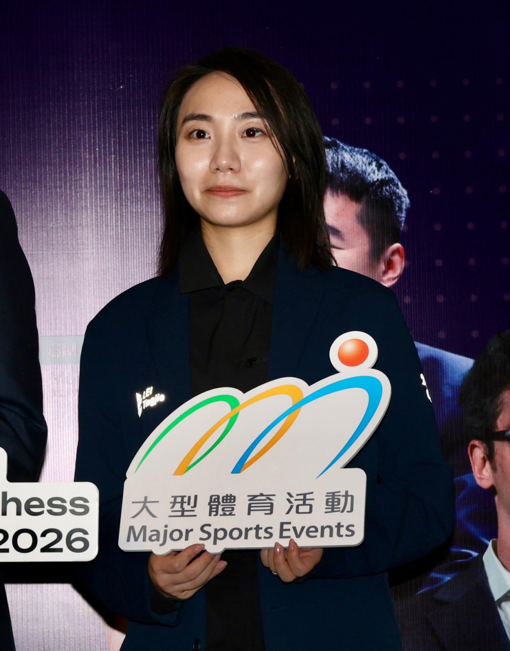 雷挺婕坦言今年目标是登上“世一”位置。徐嘉华摄 雷挺婕坦言今年目标是登上“世一”位置。徐嘉华摄