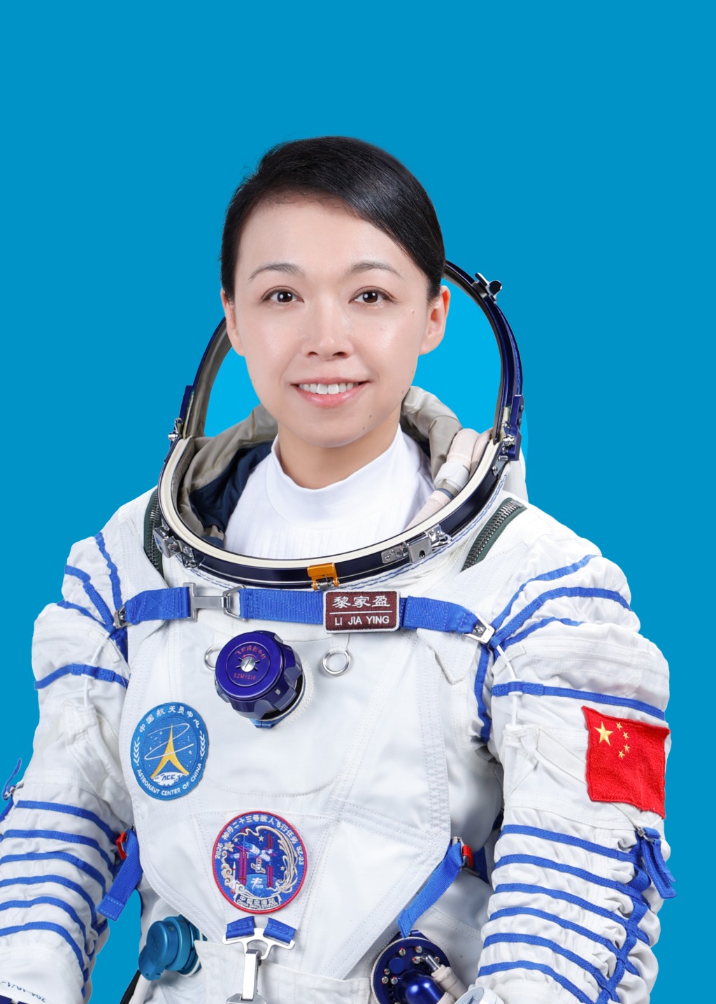 香港首位太空人黎家盈。中新社 香港首位太空人黎家盈。中新社