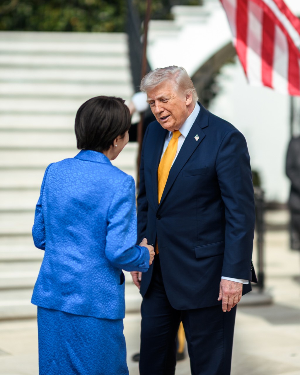 今年3月,白宫发放多张高市早苗访美期间与特朗普见面的照片。IG@whitehouse 今年3月,白宫发放多张高市早苗访美期间与特朗普见面的照片。IG@whitehouse