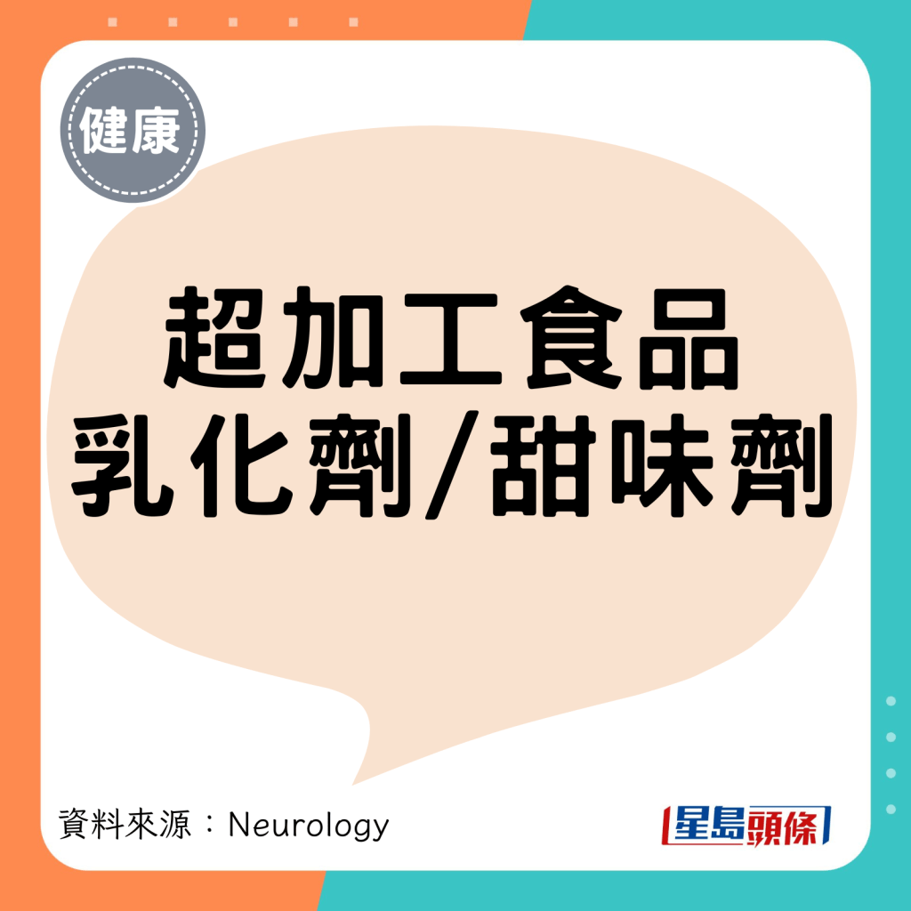 超加工食品 乳化剂/甜味剂
