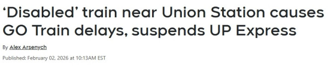 多伦多GO全线瘫痪，早高峰乘客被"扔"下车！延误至晚上