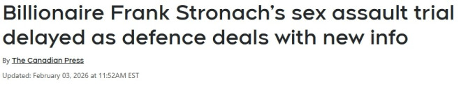 加拿大93岁汽车巨头创始人性侵案开审延期 律师称收到大量新证据