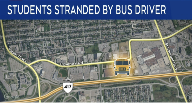 闻所未闻! 安省校车司机把40名学生弃置停车场, 自己开车回家!