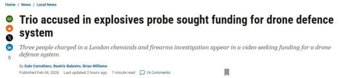 加拿大4名华人高材生涉嫌"制造炸弹"! 庭审要求普通话翻译!