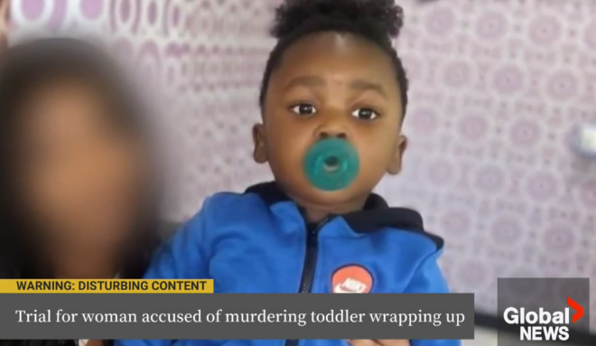 多伦多保姆在儿童援助机构洗手间残忍杀害3岁男童被判有罪