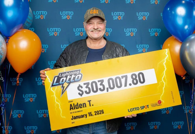 加国男子元旦发现彩票中大奖 直接宣布退休