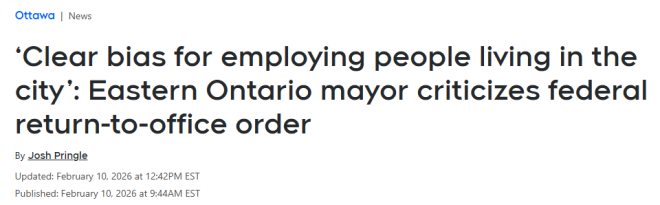 被3小时通勤折磨! 安省市长批评返岗令: 明显偏向雇佣城市居民!