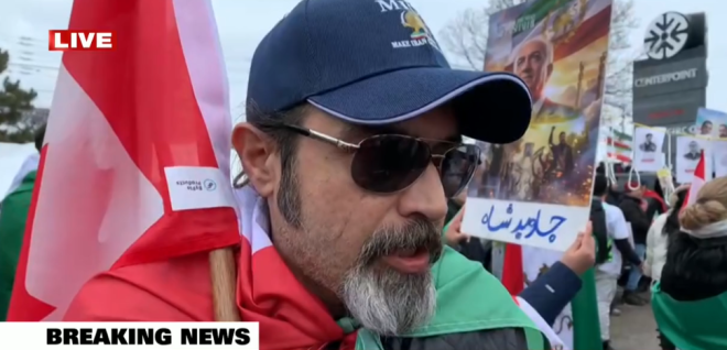 多伦多20万人参加支持伊朗抗议集会：央街封路交通“极度”延误