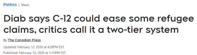 厉害了! 加拿大推进新法案: 大砍难民申请! 有权撤销枫叶卡!