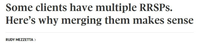 提醒！加拿大很多人RRSP开了好几个，专家：退休前尽快合并！