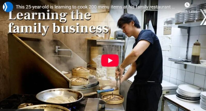 厉害！放弃金融梦接手父亲老店 加国华裔青年回归厨房练大厨