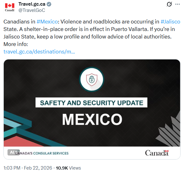 加拿大急发警告: 热门度假城市"红色警戒", 就地避难! 加航停飞!