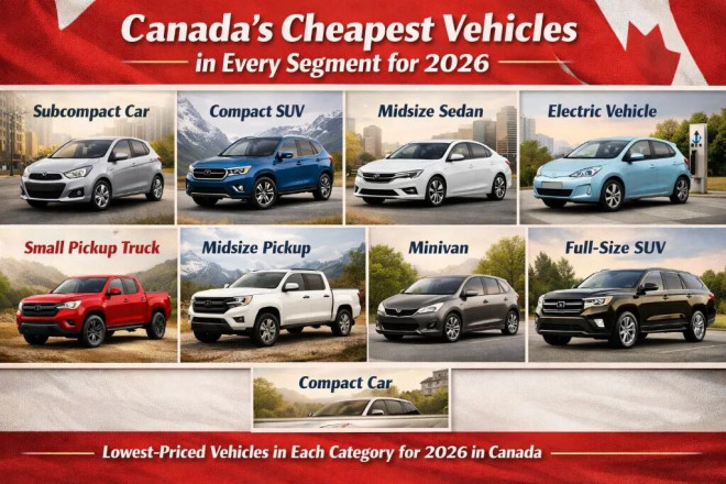 少于2万刀已绝迹 加国最便宜新车榜单！加拿大麻烦了