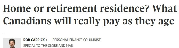 加拿大人"在家养老"到底要多少钱？一算吓一跳！