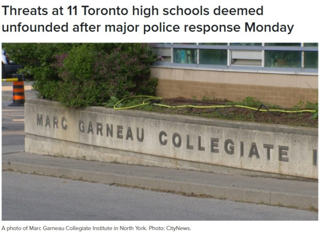 多伦多11所高中接连遭威胁，两校紧急疏散封锁！