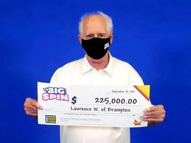 多伦多退休大爷真好运  5年内第二次中彩票大奖