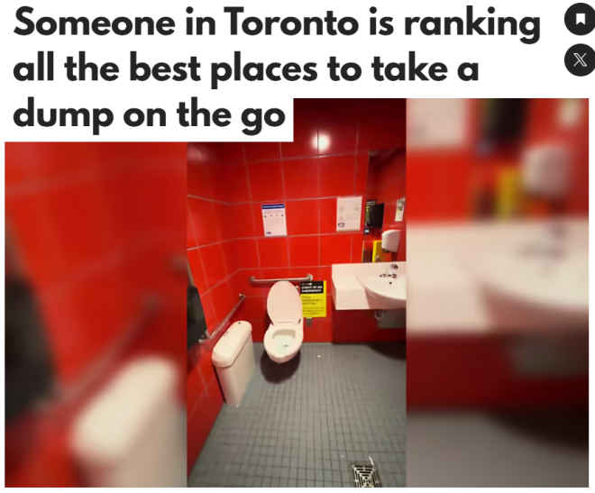 多伦多大学"拉屎大王"一夜爆火, 36万人围观他找厕所