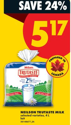 Neilson Trutaste 鲜奶 4L