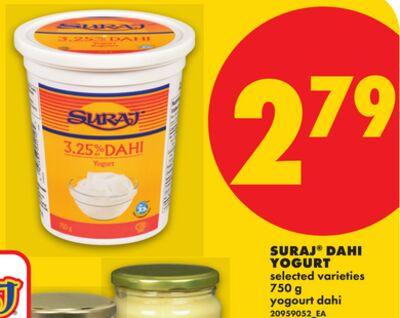 Suraj Dahi 酸奶 750g