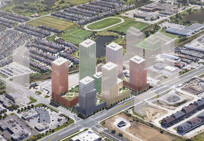Mount Joy Transit-Oriented Community, Markham, designed by Arup for Infrastructure Ontario