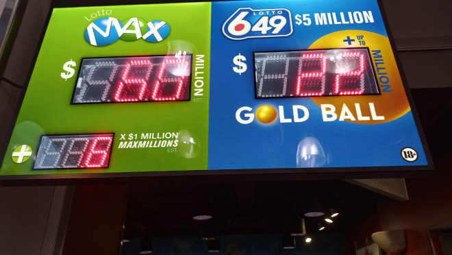 有人独中Lotto Max头奖2500万！MaxPlus再开2注10万大奖