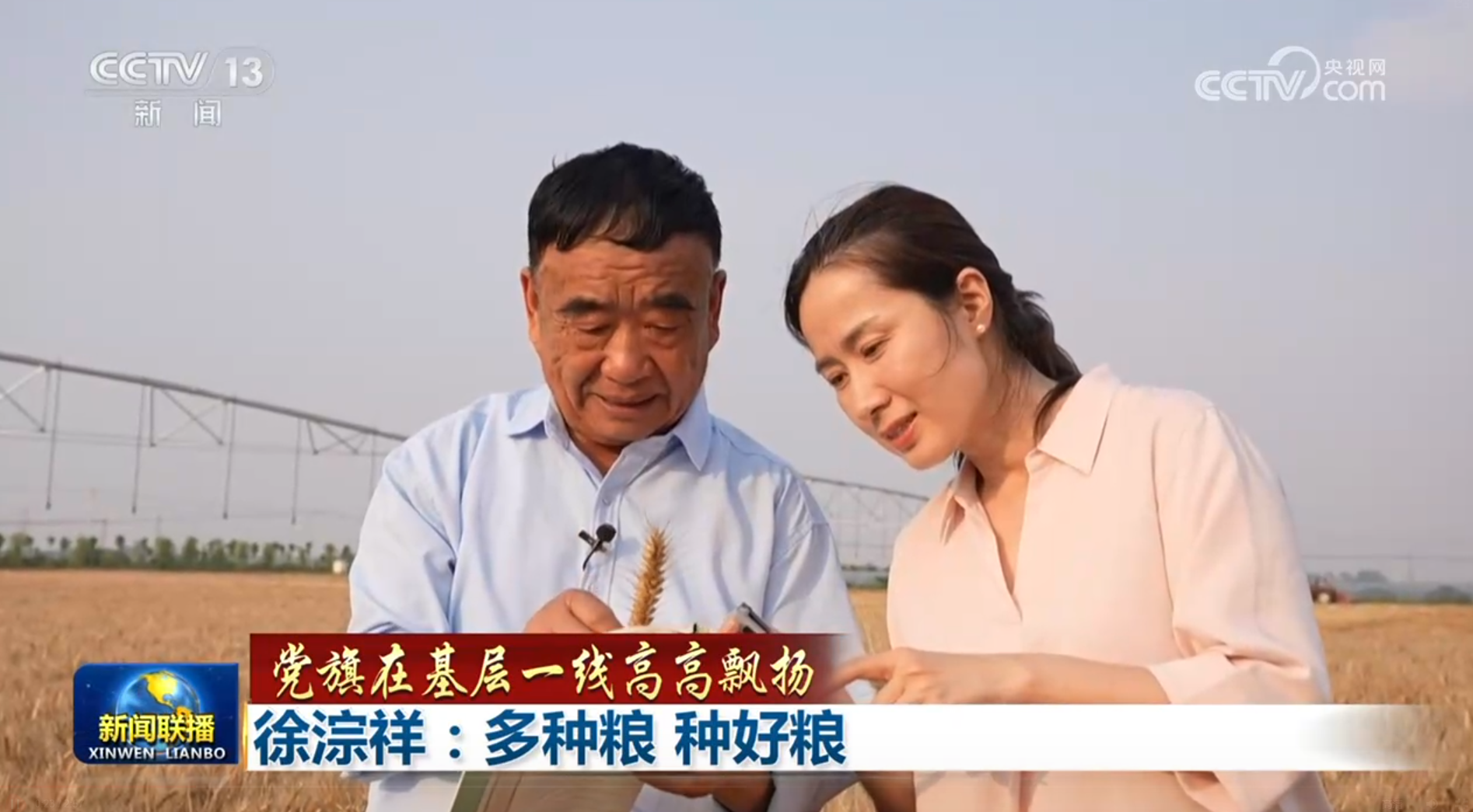 【党旗在基层一线高高飘扬】徐淙祥：多种粮 种好粮