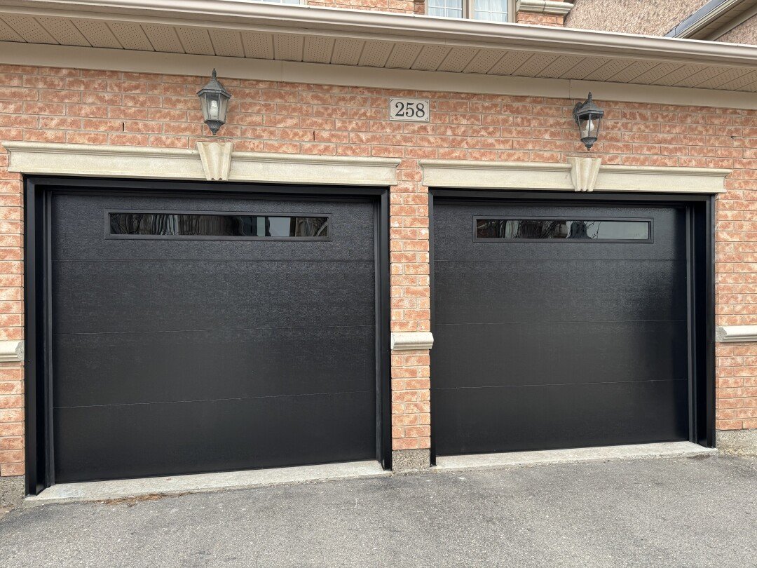 盼达车库门#安省家用和商用车库门安装工程公司，专业施工，商业保险