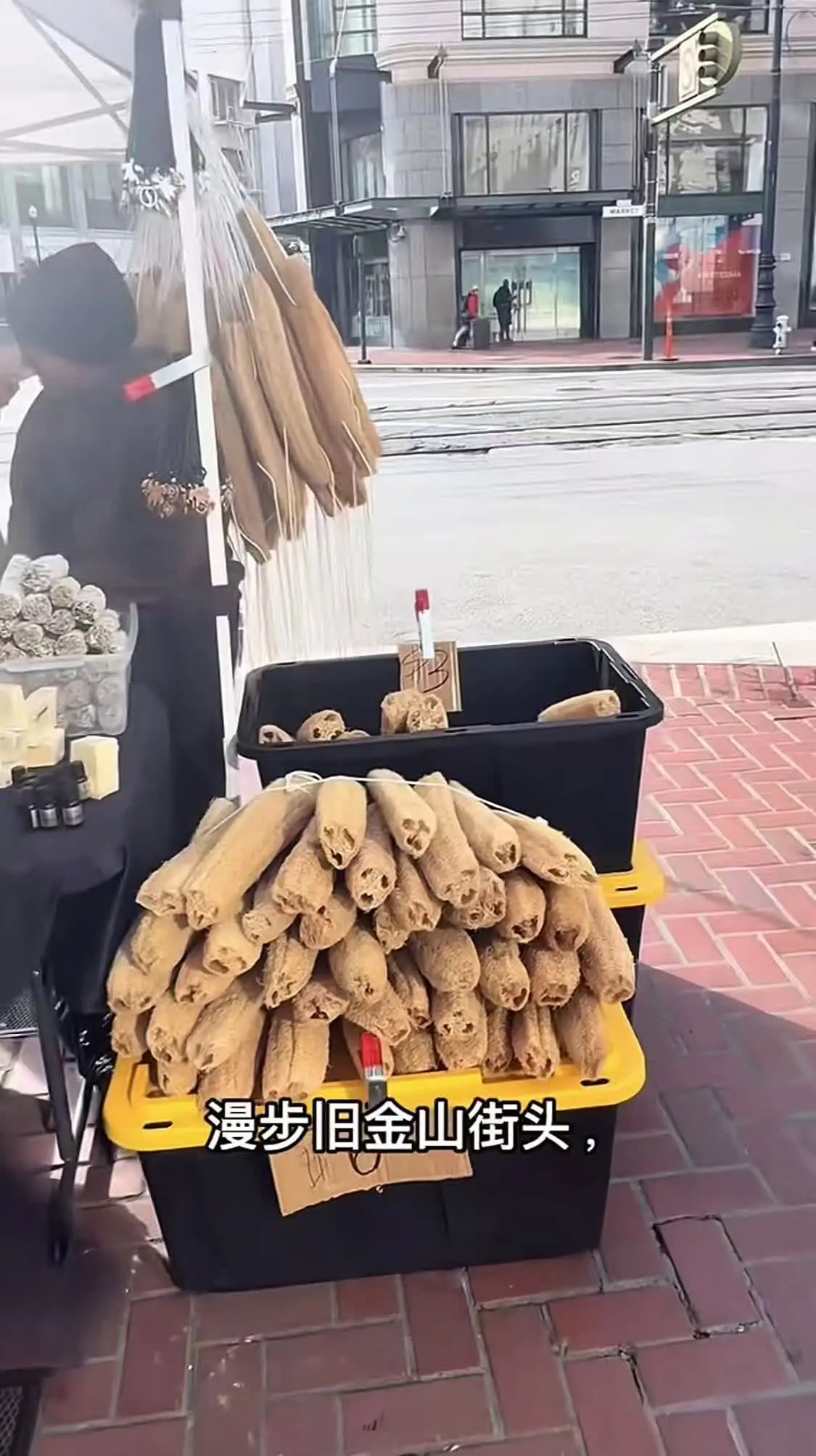 中国刷锅神器丝瓜瓤现身旧金山 售价高达6美元