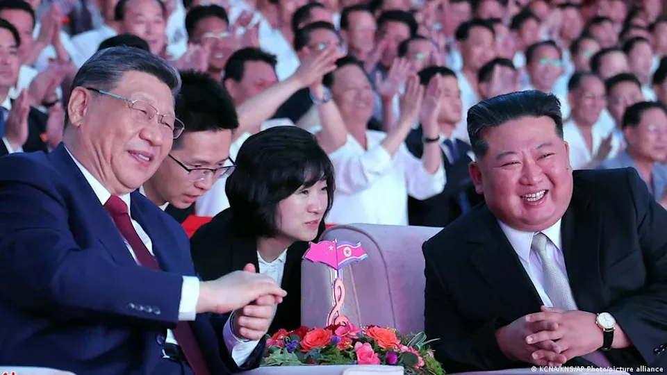 中俄争相拉拢 平壤左右逢源 金正恩成最大赢家